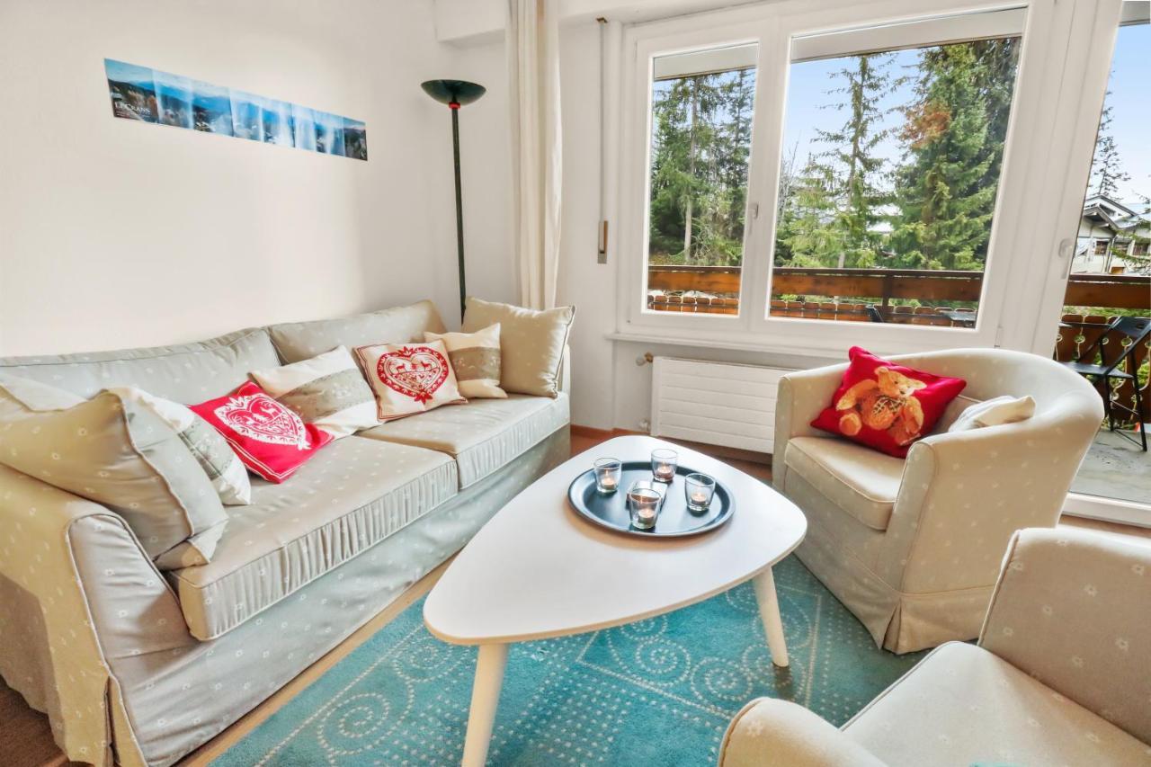 Studio Chaleureux Et Paisible Crans-Montana Exterior photo